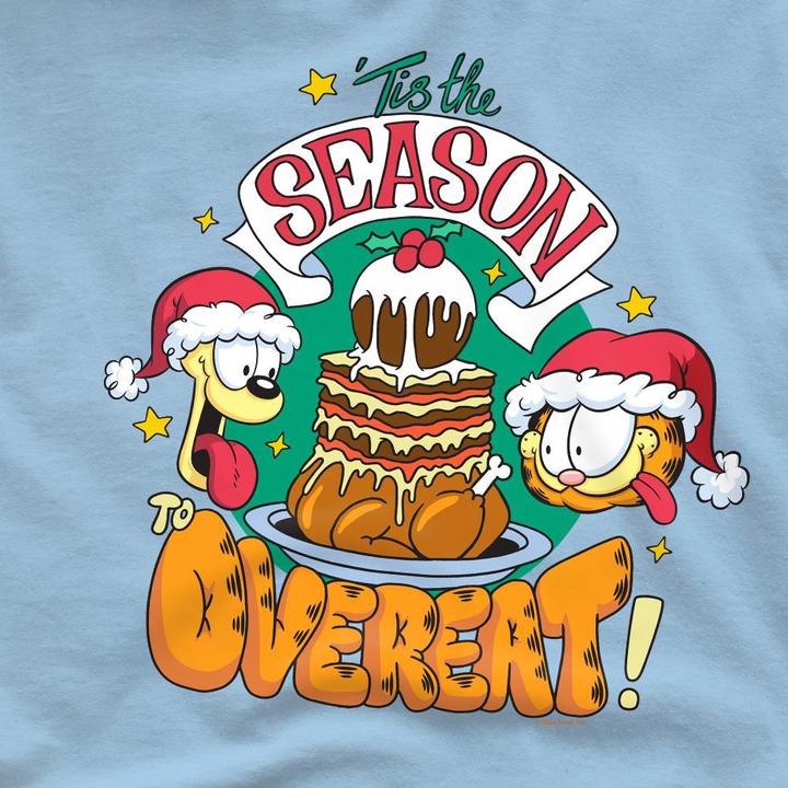 Produktbild Garfield Tis The Season To Overeat TShirt weihnachtliches Design (XL)