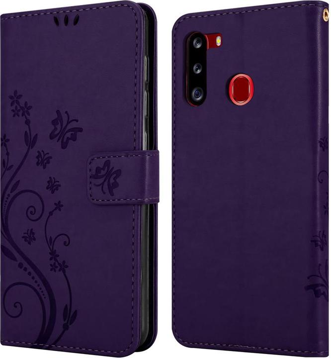 Immagine prodotto Cadorabo Copertina del libro a fiori (Samsung Galaxy A21)