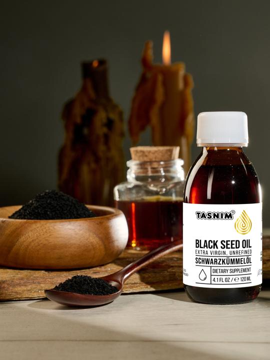 Actual product image Tasnim Schwarzkümmelöl (1 Piece, Oil)