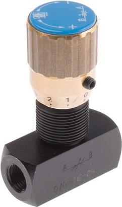 Actual product image Rs Pro G1/8 BSP flow control and shut-off valve