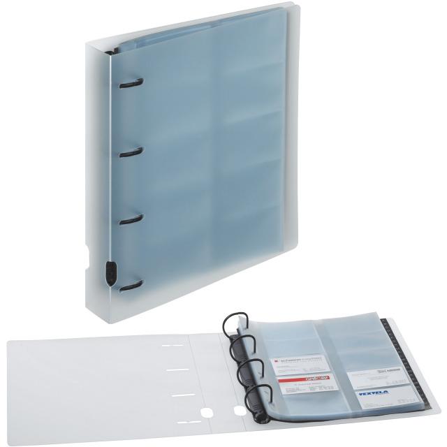 Actual product image Kolma Show book Visit A4 XL 4 rings filling height 3.5 cm colourless (35 mm, 1 Piece)