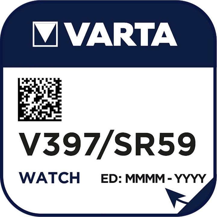 Produktbild Varta V 397 - Batterie SR59 - Silberoxid - 30 (1 Stk., SR59, V397, 23 mAh)