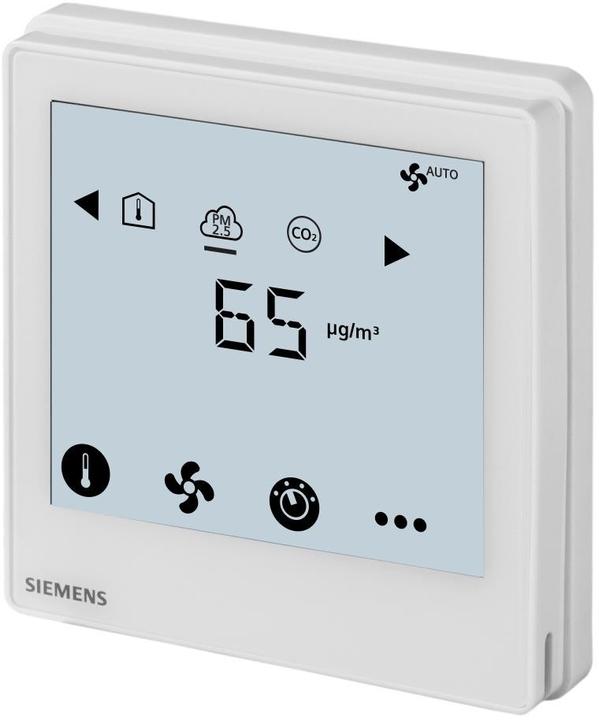 Immagine prodotto Siemens RDF870KN KNX PM2.5 con montaggio ad incasso