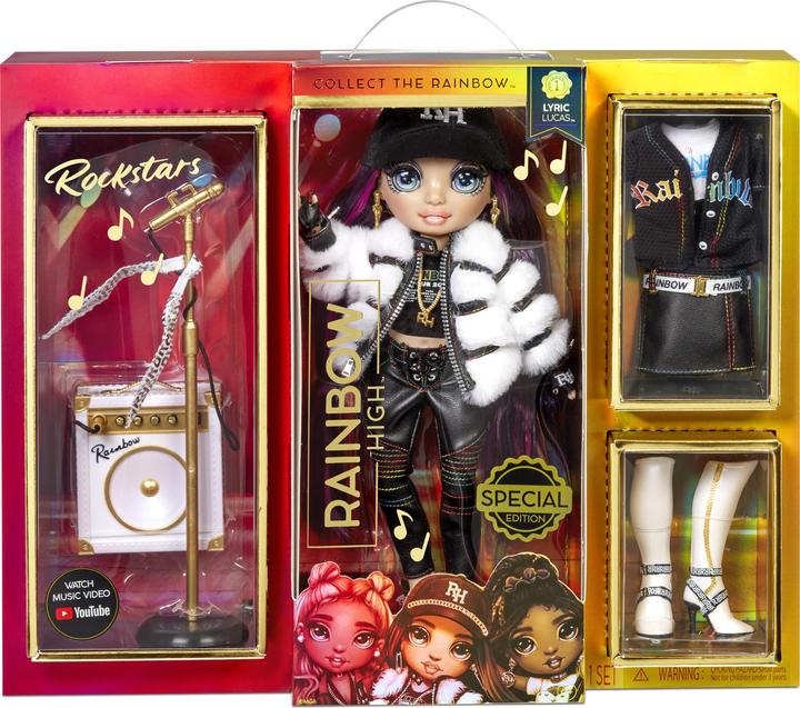 Actual product image MGA Rainbow High Rockstar Theme - Lyric Lucas
