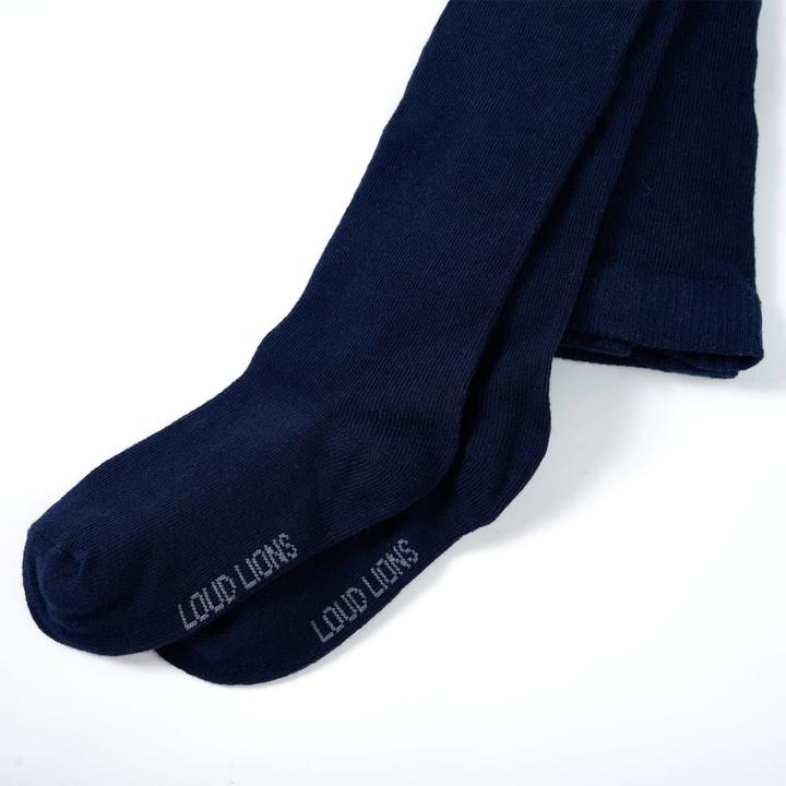 Produktbild VidaXL Kinderstrumpfhose Marineblau 128,Farbe: Marineblau,Material (128)