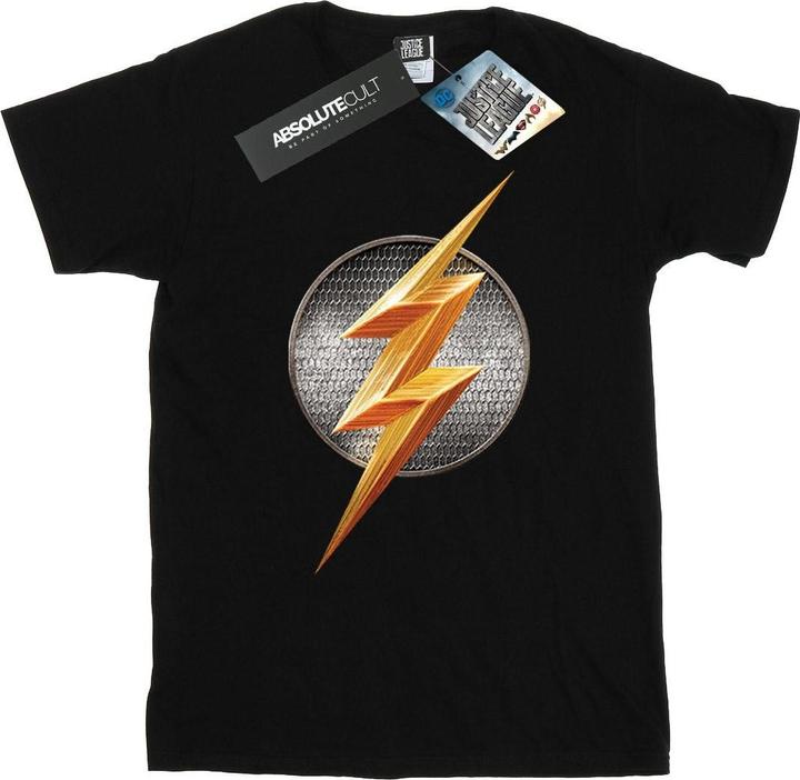 Immagine prodotto Justice League Movie Flash Emblem Maglietta Ragazze (128)
