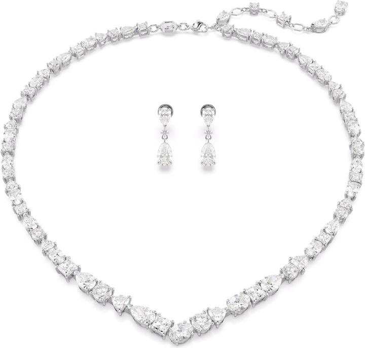 Produktbild Swarovski Mesmera Set Verschiedene Schliffe Weiss Rhodiniert (Swarovski Metall)