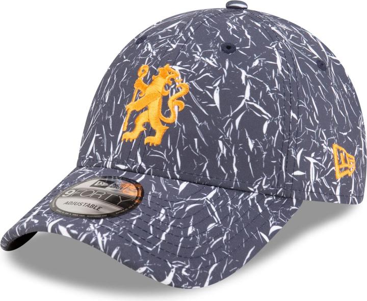 Image du produit New Era 9Forty Strapback Cap - FC Chelsea crinkle print