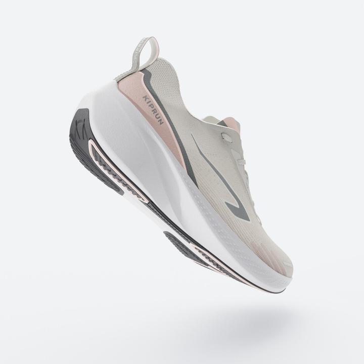 Image du produit Kiprun Chaussures de Running Femme, Cushion 500 Beige Rose (42)