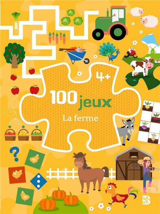 Produktbild Ballon La ferme : 100 jeux (Französisch)