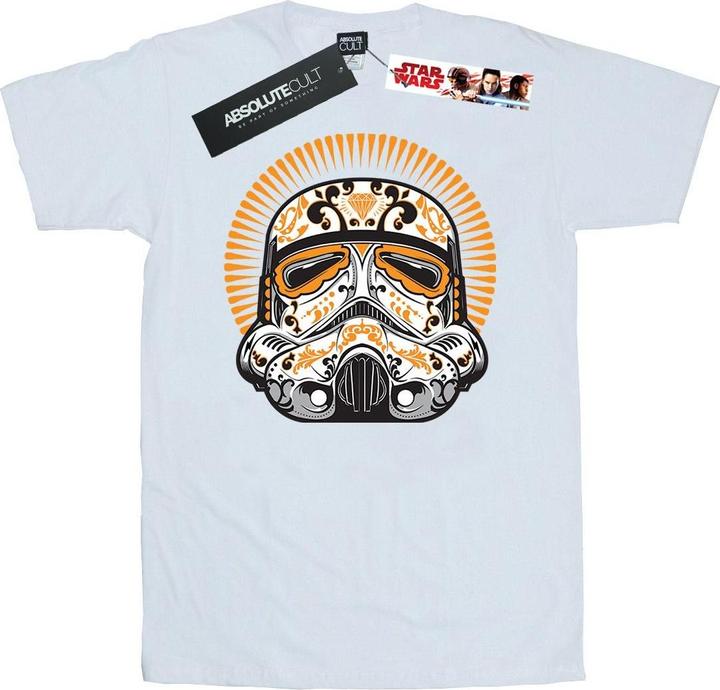 Actual product image Star Wars Mens Stormtrooper Dia De Los Muertos T-Shirt (S)