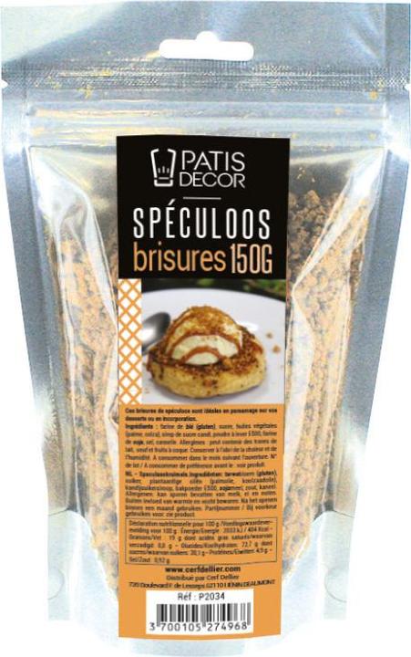 Actual product image Patisdécor Speculoos crumbs (1 x)