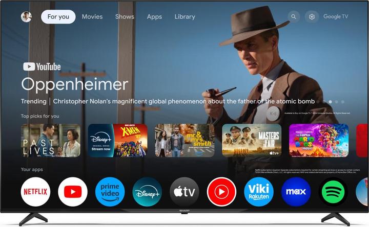 Image du produit Sharp 70GL4260 noir (70", LED, 4K)
