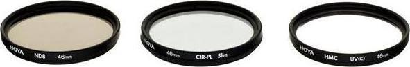 Image du produit Hoya Digital Filter Kit II (UV, CIR-PL & ND8) Filterset (58 mm, Filtre gris neutre, Filtre polarisant, Filtre UV, 58 mm)
