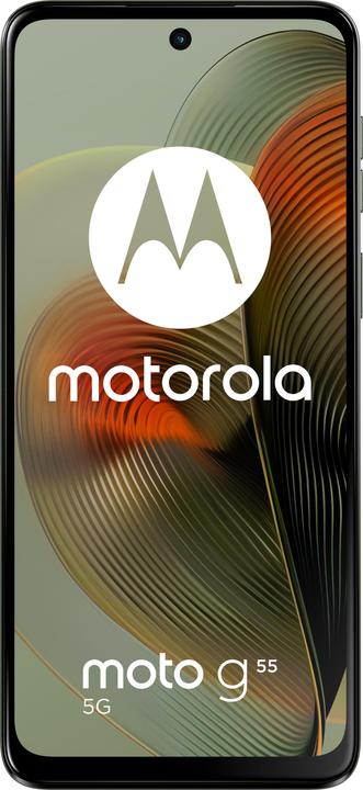 Productafbeelding Motorola Moto G55 5G 256GB Groen (256 GB, Rookgroen, 6.49", Dubbele SIM, 50 Mpx, 5G)