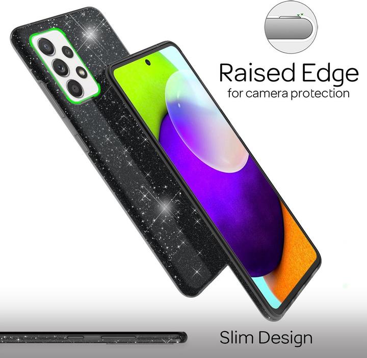 Immagine prodotto Nalia Custodia per cellulare Glitter (Samsung Galaxy A52)