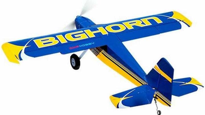 Immagine prodotto OMP Hobby Aereo motorizzato Bighorn Pro (Flap) 1250 mm blu, PNP (Motore multiplo)