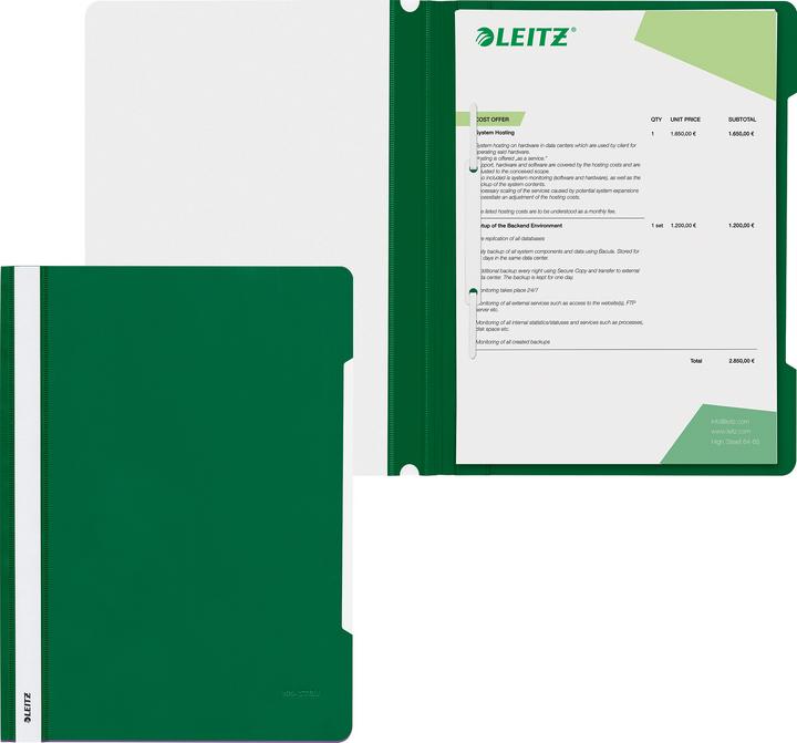 Actual product image Leitz Standard plastic stapler (A4, 1 x)