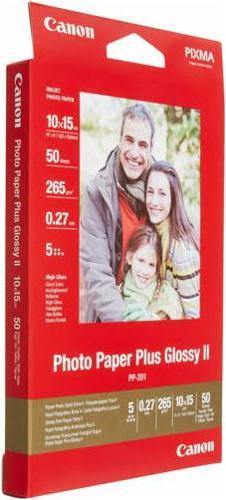 Productafbeelding Canon PP-201 Plus II (260 g/m², 10 x 15 cm, 50 x)