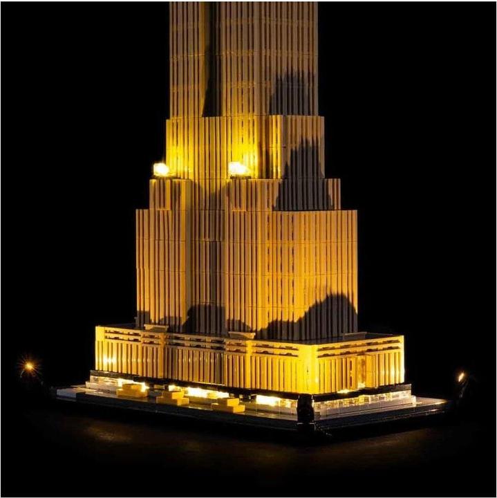 Actual product image Light my bricks LED Light Set for LEGO Empire State Building