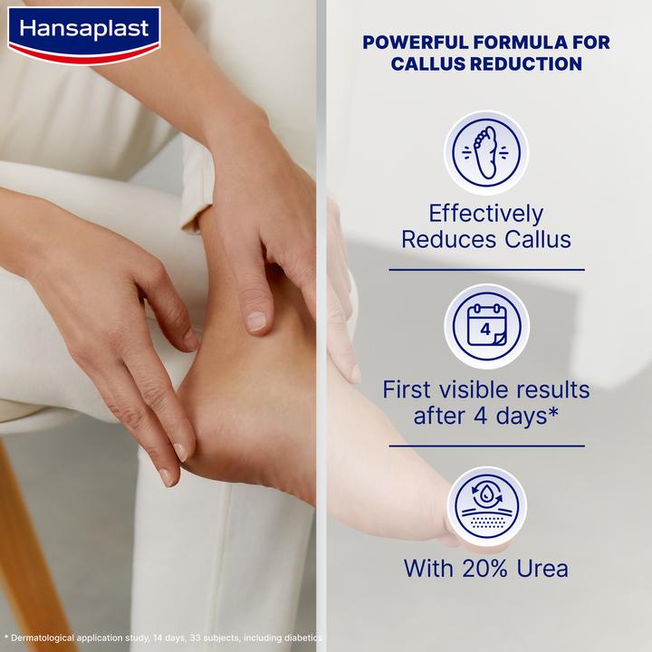 Actual product image Hansaplast Anti Callus Intensive (Foot cream & foot gel, 75 ml)