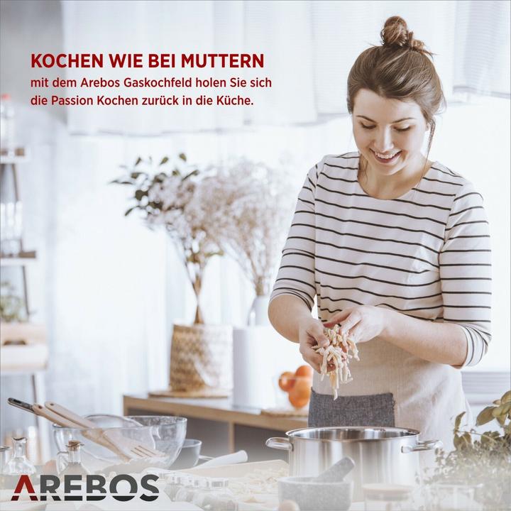 Actual product image Arebos Gas cooker