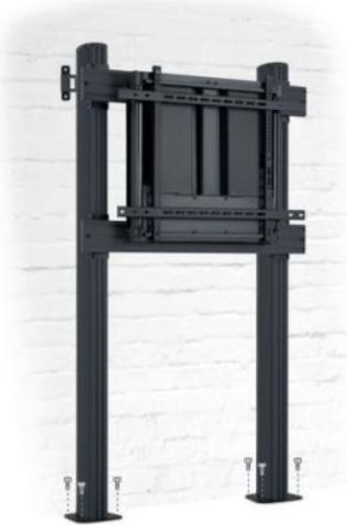 Immagine prodotto Hagor HP Counterbalanced Floor-Wall HD, 90 kg, 177,8 cm (70"), 2,29 m (90"), 800 x 600 mm
