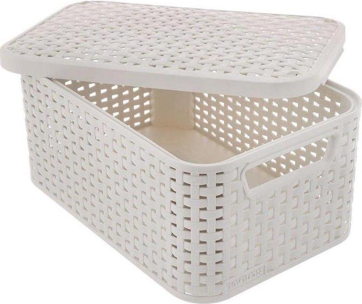 Produktbild Curver STORAGE BOX STYLE S WHITE 205840 (6 l)
