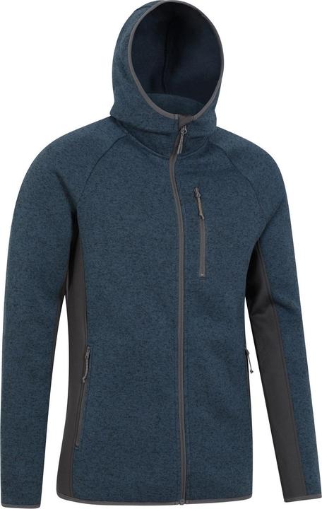 Actual product image Mountain Warehouse Mens Treston Fleece Hooded Hoodie (L)