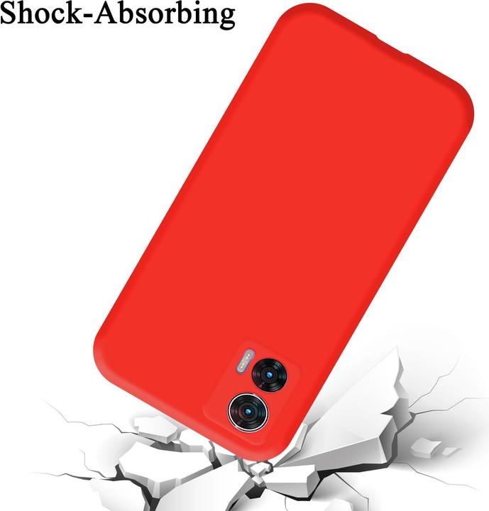 Actual product image Cadorabo Bumper TPU Liquid Silicone Case (Motorola Edge 30 Neo)