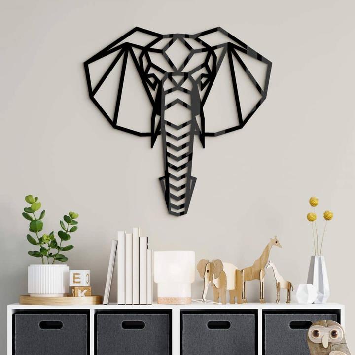 Actual product image Trenddeko Origami elephant head (50 x 50 cm)