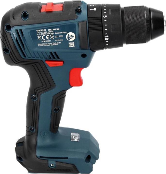 Actual product image Bosch Professional GSB 18V-55 (Rechargeable battery operated)