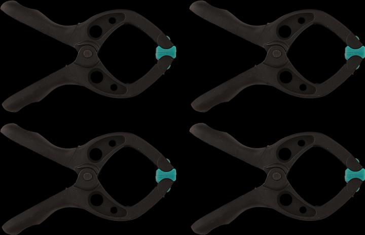 Actual product image wolfcraft wolfcraft 1 microfix - Federzwingen-Set 4-tlg.30mm (30 mm)