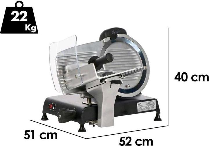 Immagine prodotto Berkel Affettatrice Red Line 250 nera opaca con lama in acciaio da 250 mm