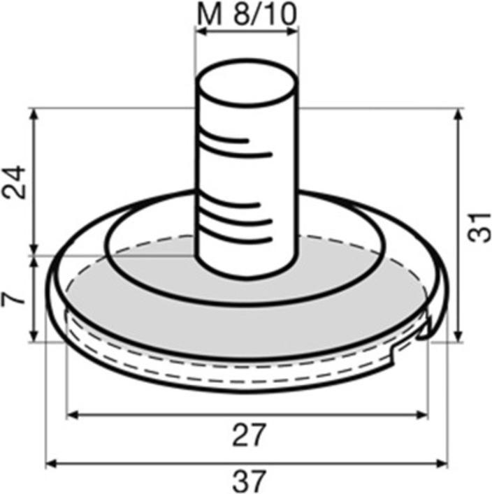 Actual product image Werkstarck Height adjuster (1 Piece)