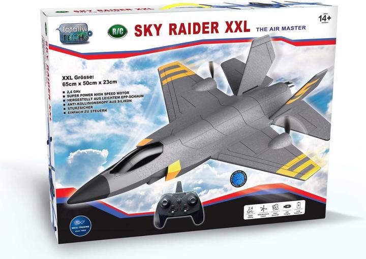 Actual product image Totally Tech Sky Raider XXL (Jet)