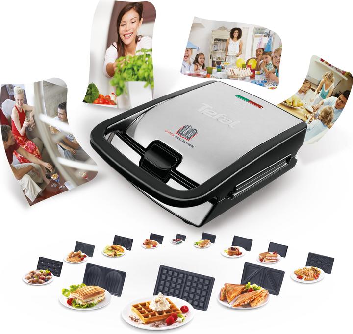 Image du produit Tefal Snack Collection de gaufrettes de coeur