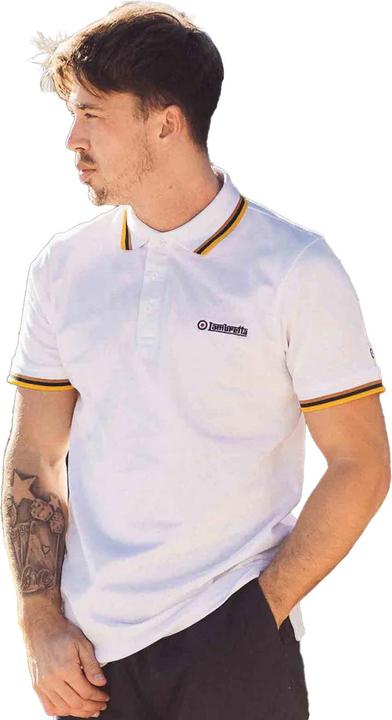 Actual product image Lambretta Mens SS25 Triple Tipped Polo Shirt (3XL)