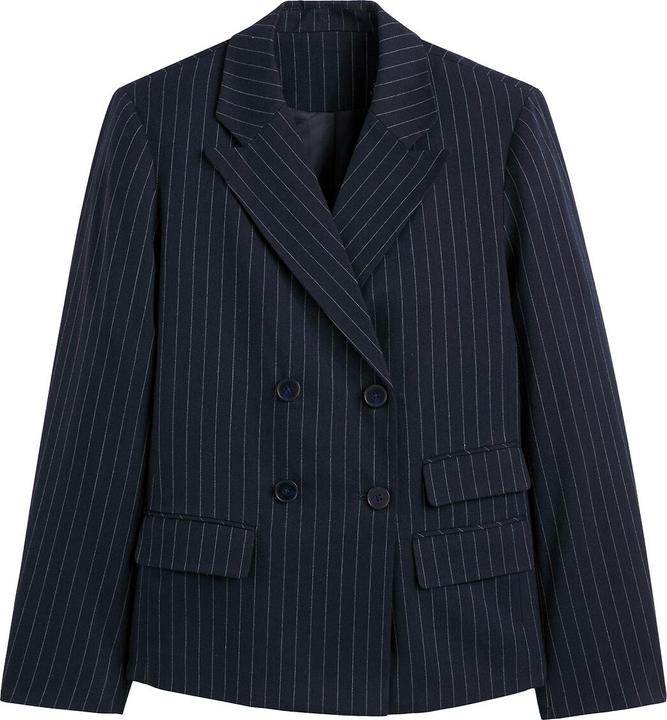 Produktbild La Redoute Collections Taillierter Blazer mit Nadelstreifen (40)