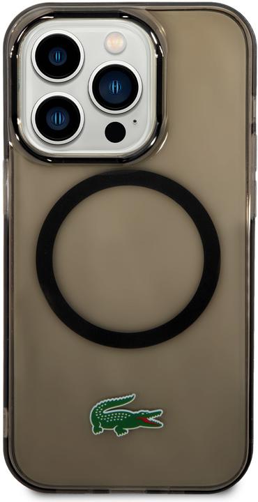 Image du produit Lacoste LCHMP14LULOK iPhone 14 Pro 6.1" czarny/black étui rigide transparent MagSafe (Apple iPhone 14 Pro)