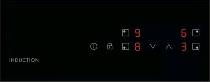 Actual product image Electrolux 300 Series EIB60424CK Black Built-in 60 cm Induction hob 4 Cooker(s)