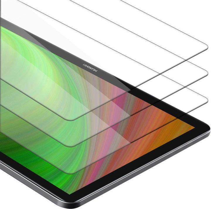 Cadorabo Displayschutzglas (3 Stück, MediaPad M5)