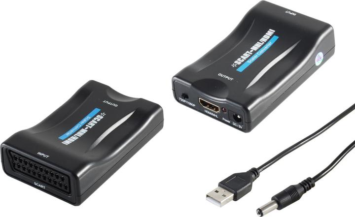 Actual product image Shiverpeaks S/CONN maximum connectivity SCART to HDMI converter, 1080p (HDMI Modulator)