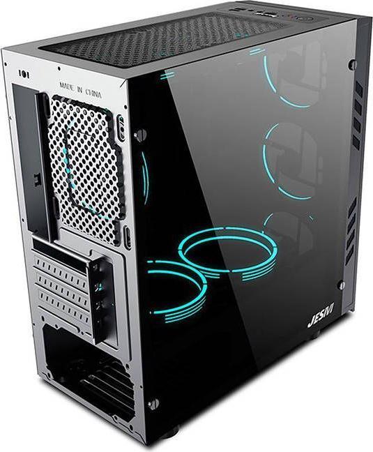 Immagine prodotto Aigo Custodia per computer Black Technology Mini Micro-ATX (nero) (mATX)