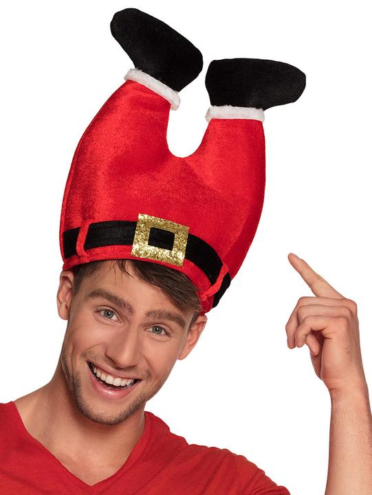 Immagine prodotto Boland Pantaloni con cappello di Natale (Taglia unica)