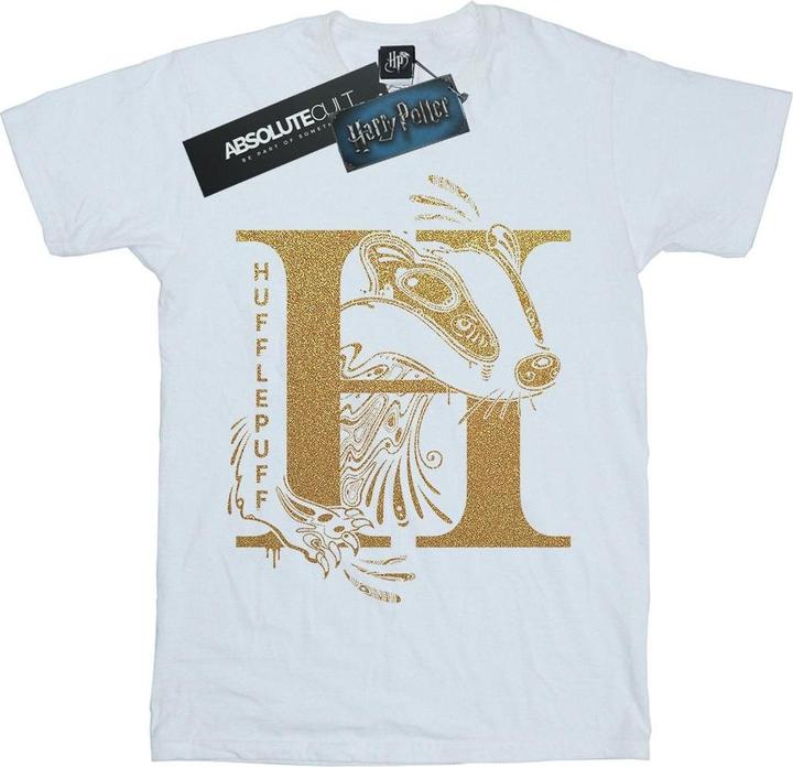 Image du produit - T-shirt HUFFLEPUFF GLITTER - Garçon (140, 146)