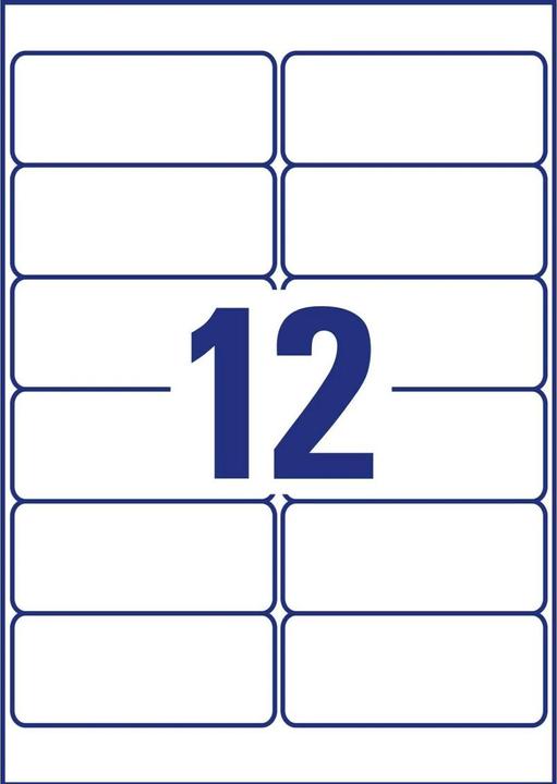 Actual product image Avery Universal labels, ablösbar