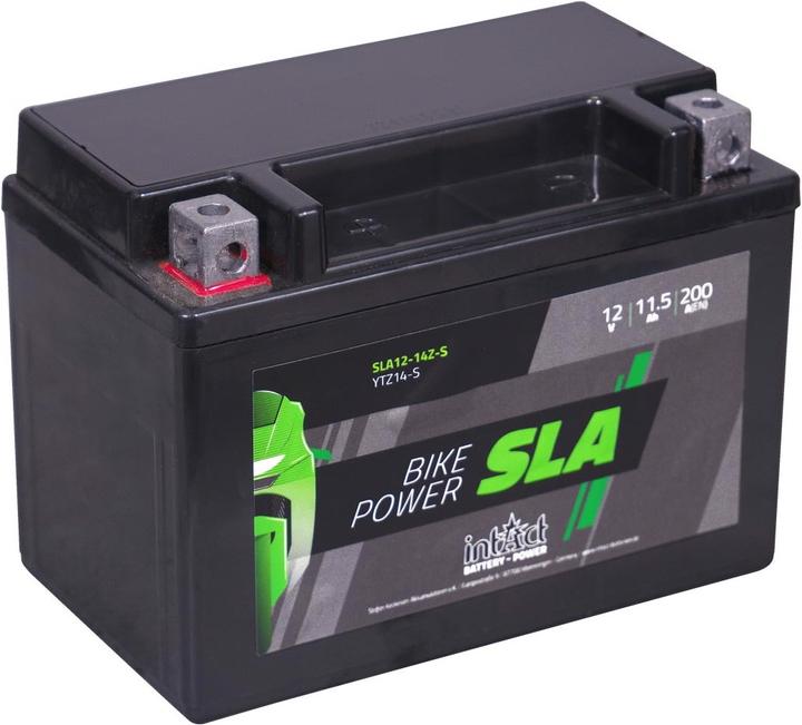 Intact SLA12-14Z-S Bike-Power SLA 11,5Ah Motorradbatterie (DIN 51101) YTZ14S, YTZ14-S (12 V, 11.50 Ah, 200 A)