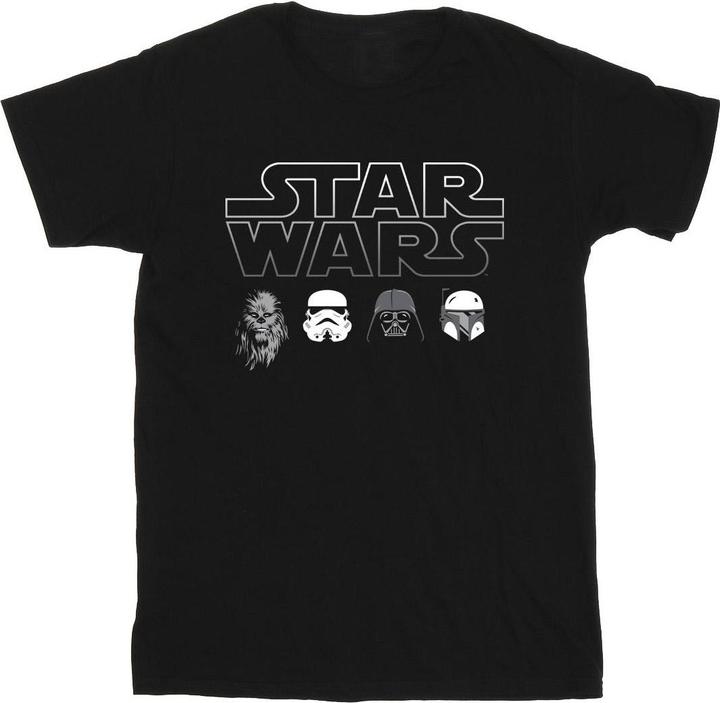 Immagine prodotto Star Wars Character Heads Maglietta Uomo (XL)