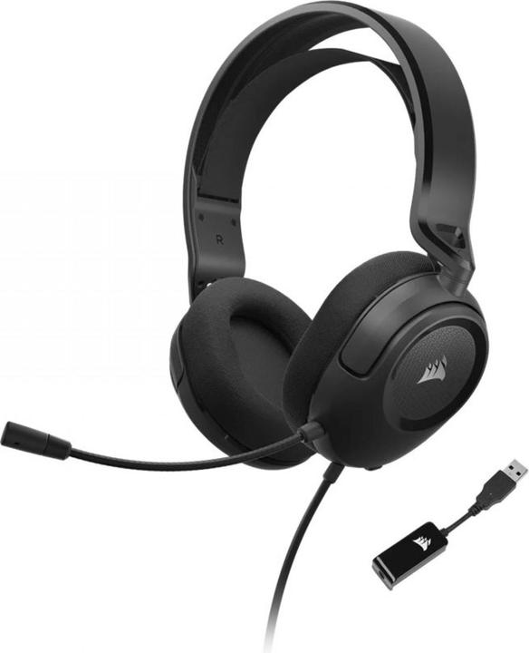 Produktbild Corsair HS35 SURROUND v2 Headset Wired Head-band Gaming Black (Kabelgebunden)